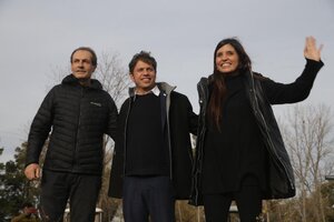 Axel Kicillof y Daniela Vilar lanzaron el Programa Parques Ambientales