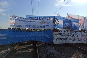 Tren Roca: trabajadores tercerizados amenazan con un corte de vías