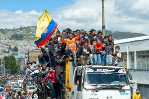 El movimiento indígena de Ecuador desafía el estado de excepción  (Fuente: AFP)