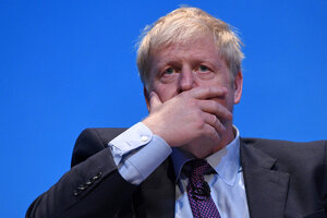 Boris Jonhson quedó debilitado por las derrotas electorales de los conservadores. (Fuente: AFP)