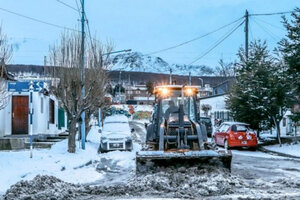 Alertas del SMN por intensas nevadas y viento Zonda: el detalle de las zonas afectadas (Fuente: Télam)