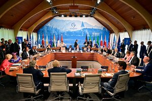 El G7 promete apoyo a Ucrania "el tiempo que sea necesario" y más presión contra Rusia  