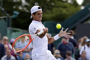 Tres derrotas argentinas en el estreno de Wimbledon (Fuente: EFE)