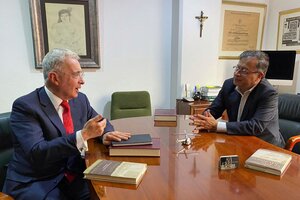 Colombia: Gustavo Petro se reunió con Álvaro Uribe (Fuente: AFP)