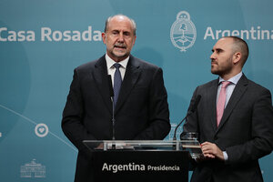 Perotti hizo el anuncio junto al ministro Martín Guzmán