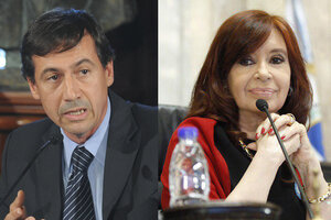 El cruce de Cristina Kirchner con Luis Naidenoff por el tiempo de exposición en el Senado