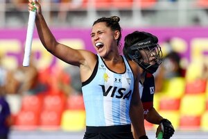 Las Leonas golearon a Corea del Sur en su debut en el Mundial de Hockey femenino