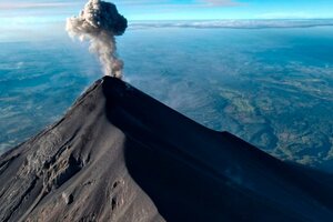 Guatemala: comenzó la actividad del volcán de Fuego