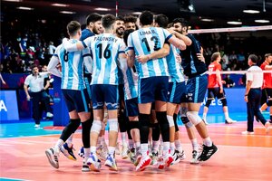 Liga de las Naciones: Argentina venció 3 a 1 a Canadá (Fuente: Prensa feva)