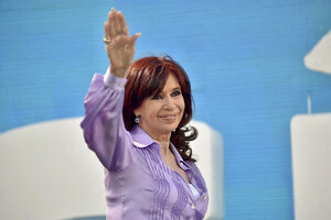 Tras la reunión con Alberto Fernández, Cristina Kirchner vuelve a escena con un acto en El Calafate  (Fuente: NA)