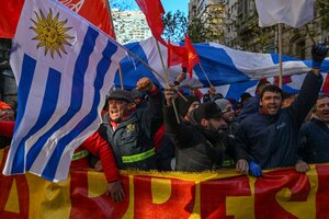 Un paro en Uruguay contra el ajuste 