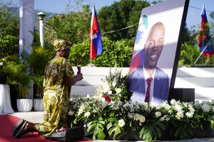 Haití recordó al presidente Jovenel Moise a un año de su magnicidio (Fuente: AFP)