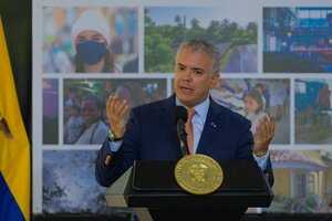 Colombia | Presidente Iván Duque sobre el aumento del dólar y el gobierno entrante: "lo más importante es que haya mensajes de certidumbre de cara al futuro"