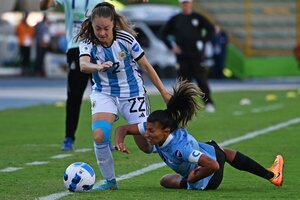 Estefanía Banini: "Esta es mi última copa y me gustaría llevar a la Argentina al Mundial" (Fuente: AFP)