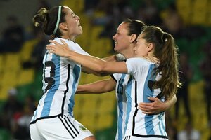Argentina busca la final de la Copa América femenina ante Colombia (Fuente: AFP)