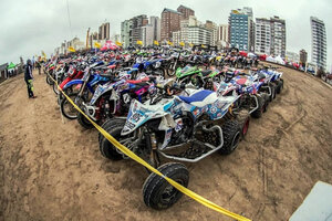 Mar del Plata: preocupación por el impacto ambiental de una competencia de motos 