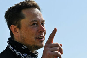 Elon Musk, el hombre más rico del mundo.  (Fuente: AFP)