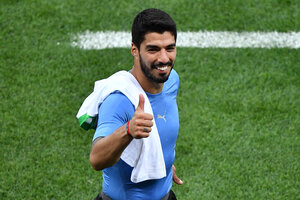 Luis Suárez a un paso de jugar en Nacional de Uruguay (Fuente: AFP)