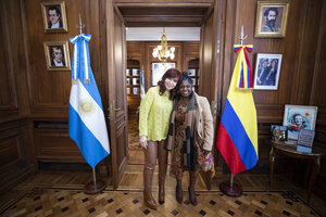 Cristina Kirchner compartió un mensaje después de reunirse con Francia Márquez