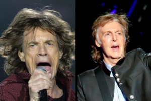 Mick Jagger le contestó a Paul McCartney: "Los Stones siguen tocando, The Beatles no existen" (Fuente: AFP)