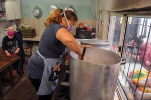 La canasta alimentaria tuvo un salto del 11 por ciento en los barrios populares  (Fuente: Enrique García Medina)