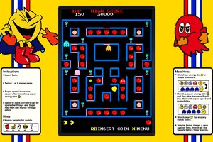 Pac-man, mucho más que pastillas y electrónica en espacios oscuros (Fuente: Pac-Man Museum)