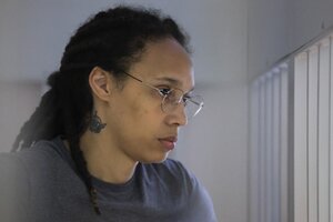 Rusia: condenan a la basquetbolista estadounidense Brittney Griner por tráfico de marihuana (Fuente: EFE)