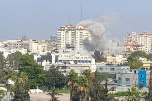 Israel bombardeó la Franja de Gaza por la supuesta amenaza de un ataque palestino