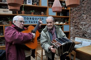 Juan "Tata" Cedrón y Rodolfo Mederos: "Nuestras músicas son diferentes pero complementarias" (Fuente: Sandra Cartasso)