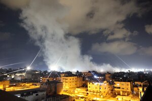 Segundo día de bombardeos en Gaza (Fuente: EFE)