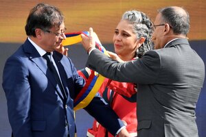 Asumió Gustavo Petro: por primera vez en su historia, Colombia tiene un presidente de izquierda (Fuente: AFP)