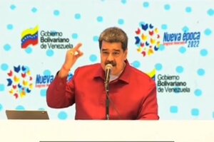 Conferencia de prensa este lunes 8 de agosto / Twitter de Nicolás Maduro