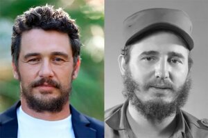 "No es latino": enojos por la elección de James Franco para interpretar a Fidel Castro