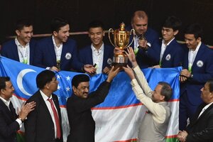 Olimpíadas de Ajedrez: Uzbekistan se quedó con el título del torneo por equipos (Fuente: AFP)