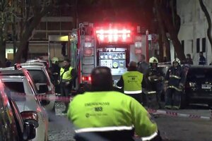 Incendio en Palermo: los vecinos escapaban por la terraza del edificio