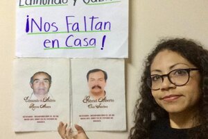 Nadin Reyes Maldonado, hija del detenido y desaparecido Edmundo Reyes / Comité de Detenidos Desaparecidos Hasta Encontrarlos