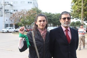 Ruiz y su abogado. 