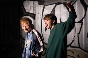 Londra y Ed Sheeran, juntos otra vez: presentaron "Noche de Novela"