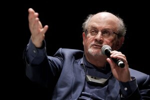 Salman Rushdie sobre su condena a muerte y el destino de "Los versos satánicos" (Fuente: AFP)