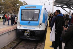 Según fuentes de Trenes Argentinos, el hecho ocurrió a las 14.01 con una formación del

ramal vía Quilmes del Ferrocarril Roca. (Foto: NA/Archivo) 