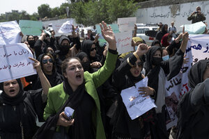 Las mujeres afganas son blanco de los talibanes. (Fuente: AFP)