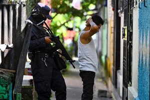 El Salvador extendió por quinta vez el estado de excepción y ya hay 50.000 detenidos (Fuente: AFP)