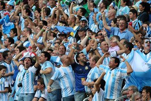 Argentina es el país de Sudamérica con más entradas pedidas para el Mundial (Fuente: Télam)