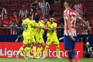 Liga de España: Villarreal superó al Atlético Madrid de Simeone (Fuente: AFP)