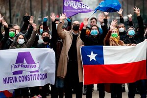 A días del plebiscito, el gobierno chileno señala que no hay vuelta atrás y habrá nueva constitución (Fuente: AFP)
