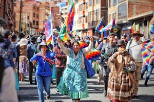 Bolivia | Luis Arce dijo que no permitirá un golpe de Estado y que la derecha siempre "buscará excusas" para debilitarlos y desgastarlos