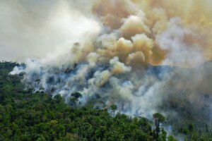 Brasil registró el peor día de incendios en la Amazonia de los últimos 15 años  (Fuente: AFP)