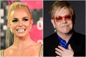 Britney Spears y Elton John lanzaron el esperado dueto "Hold Me Closer"