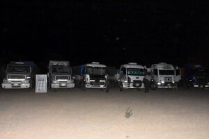 En Tartagal, secuestraron 125 toneladas de soja en cinco horas