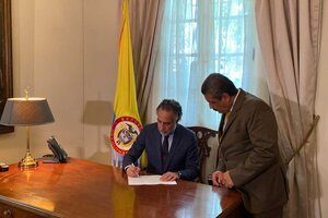 El nuevo embajador de Colombia en Venezuela toma posesión efectiva del cargo 